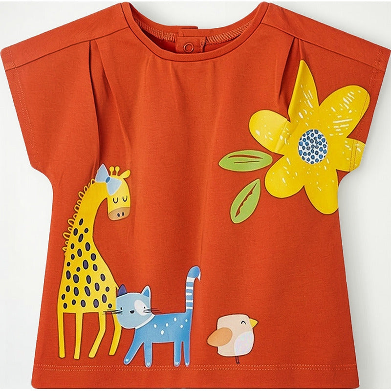 Blusa Con Estampado Para Niña Mod.1031 Marca Mayoral®