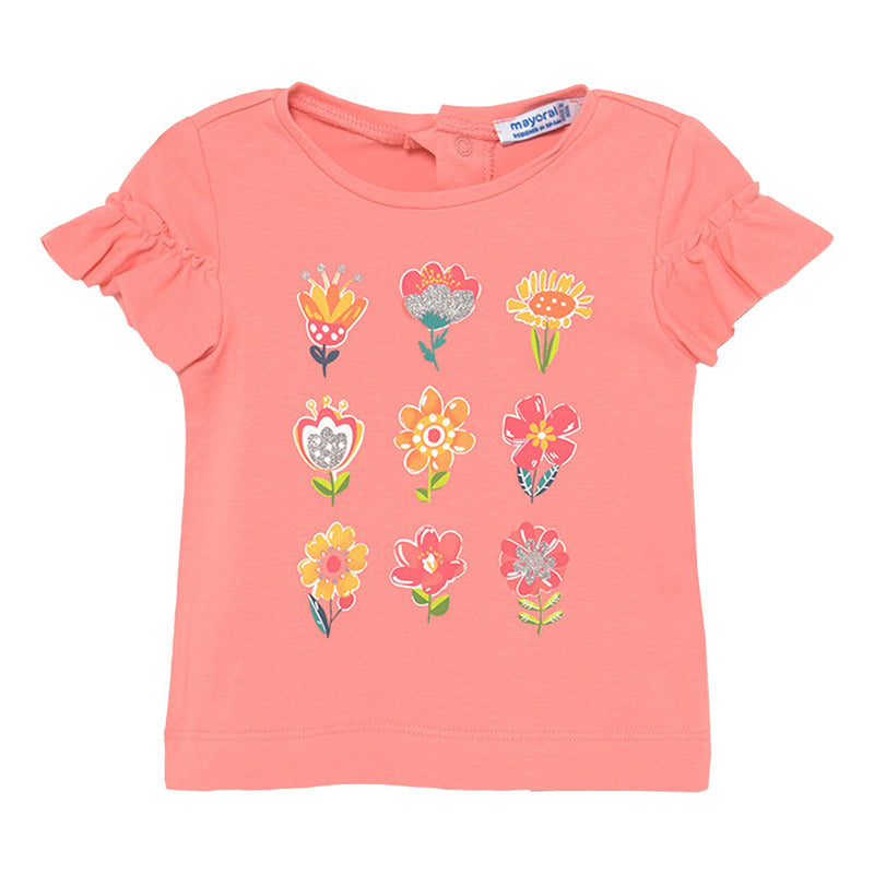 Blusa Manga Corta De Bebe Mod.1082 Marca Mayoral®